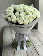 Букет 35 Белых роз #REPLACE_PRED# Фокино Брянской области