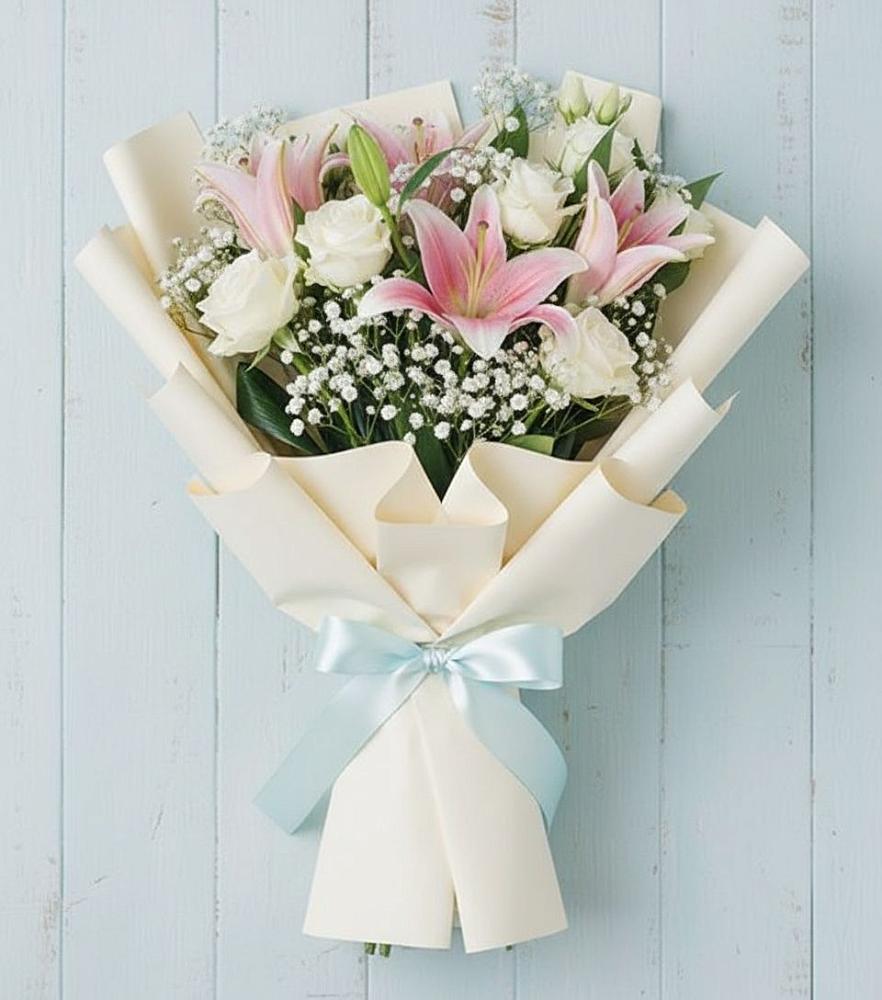 Букет цветов из: Лилии в Фокино Брянской области