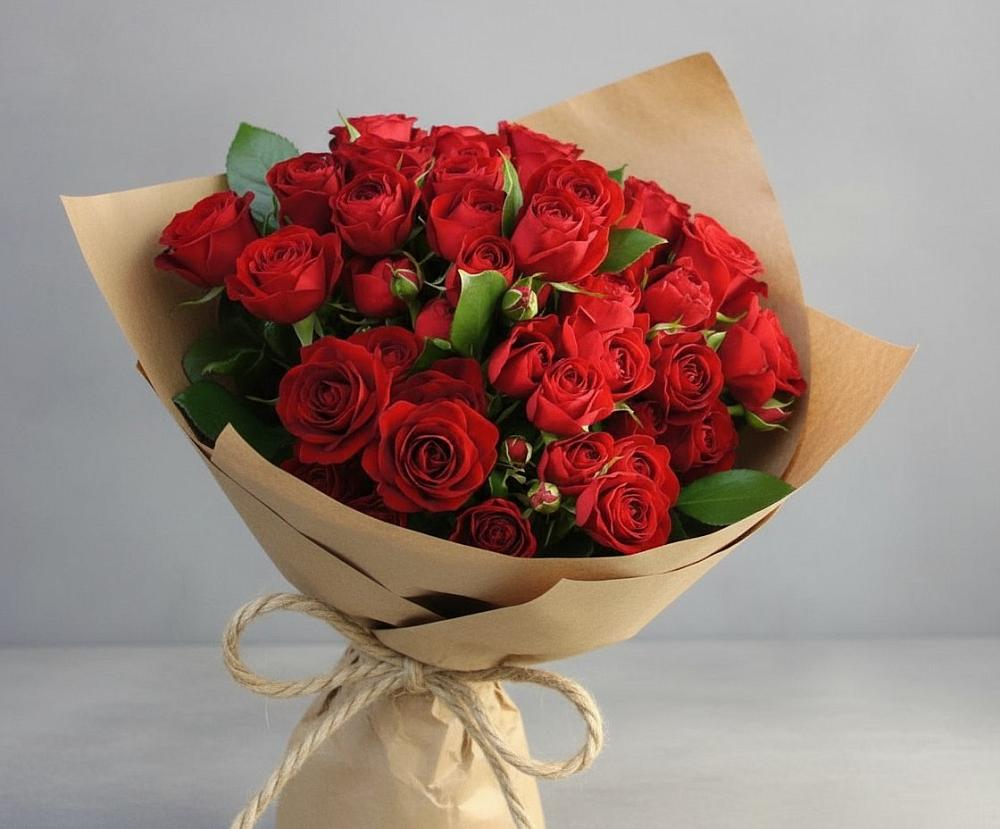 Букет Любовный роман в Фокино Брянской области