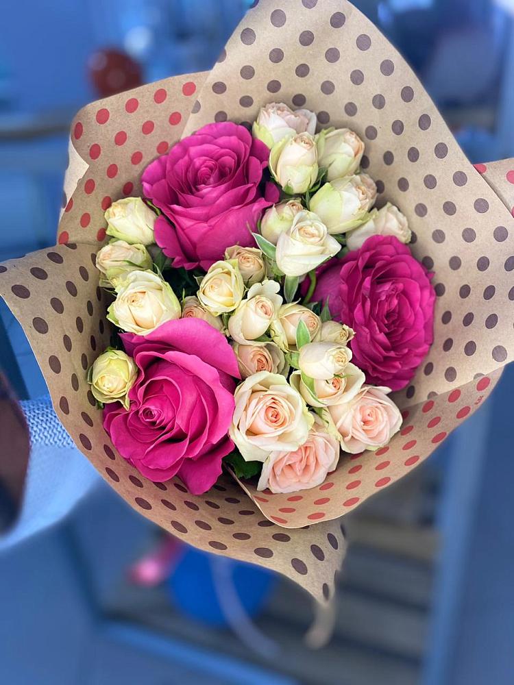 Букет цветов из: Розы в Фокино Брянской области