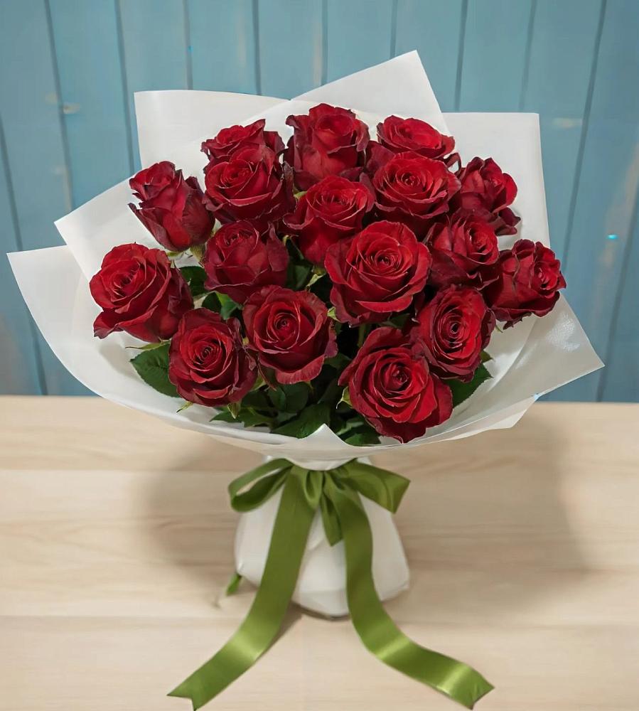 Букет Красные розы в Фокино Брянской области
