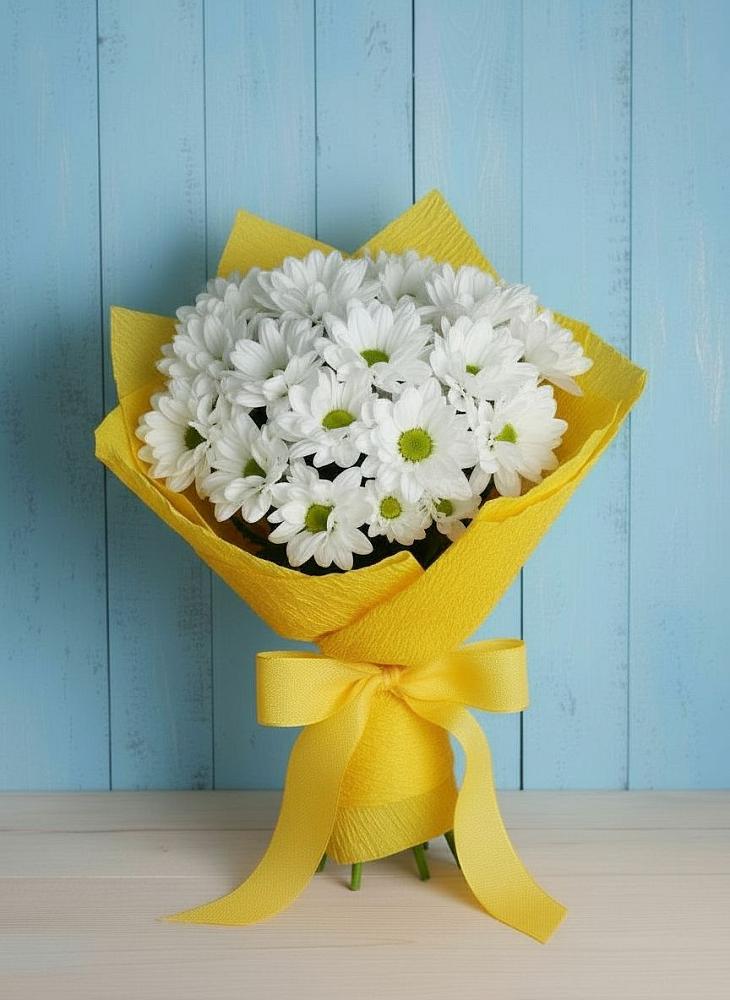 Букет цветов из: Хризантемы в Фокино Брянской области