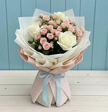 Букет цветов из:  Розы в Фокино Брянской области