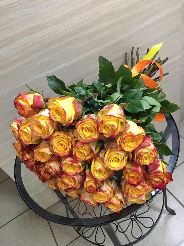 Букет Желтые розы в Фокино Брянской области