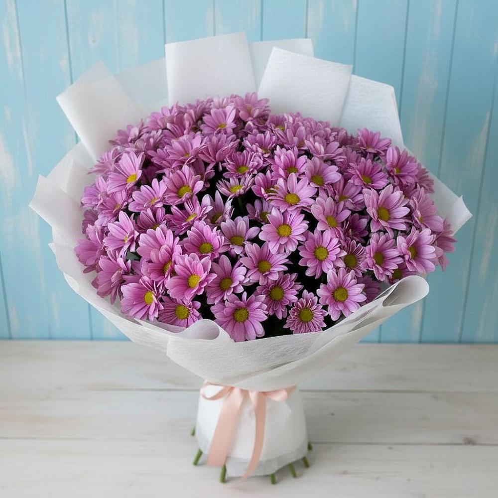 Букет цветов из: Хризантемы в Фокино Брянской области