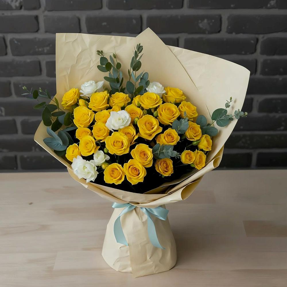 Букет цветов из: Розы в Фокино Брянской области