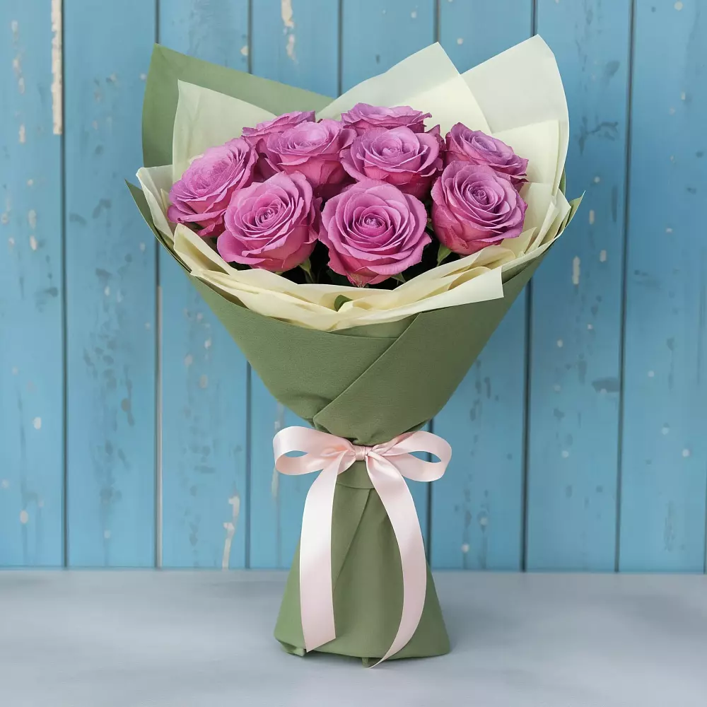 Букет Розы Фёрст Леди в Фокино Брянской области