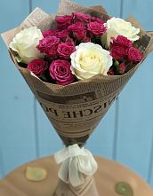 Букет цветов из:  Розы в Фокино Брянской области