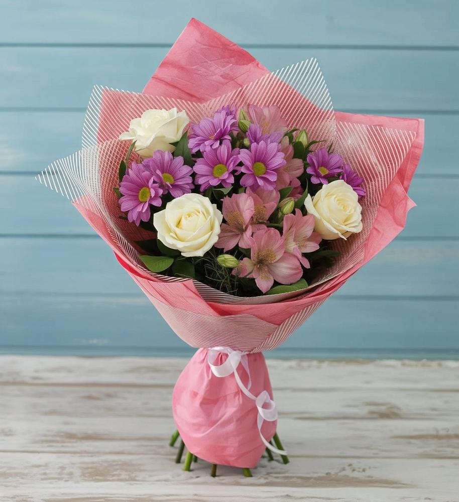 Букет цветов из: Герберы в Фокино Брянской области