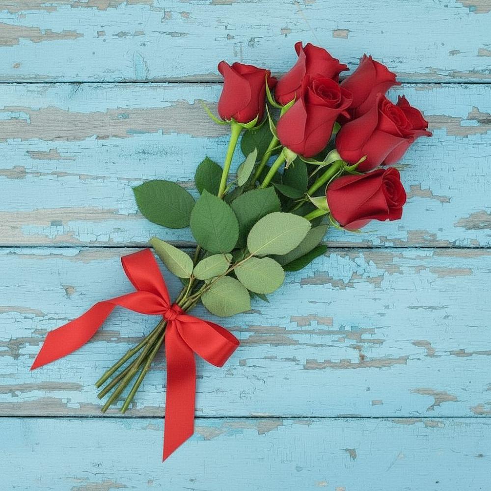 Букет Красные розы в Фокино Брянской области
