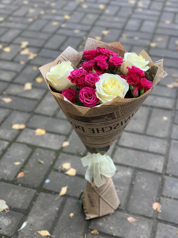 Букет цветов из: Розы в Фокино Брянской области