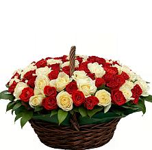 Премиум букет из: Розы #REPLACE_PRED# Фокино Брянской области