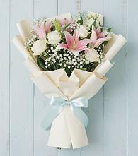 Букет цветов из:  Лилии в Фокино Брянской области