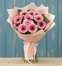 Букет цветов из:  Герберы в Фокино Брянской области