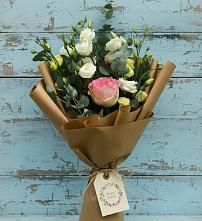 Букет цветов из:  Розы и Лизиантусы #REPLACE_PRED# Фокино Брянской области