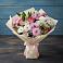 Букет цветов из: Хризантемы, Альстромерии и Розы в Фокино Брянской области